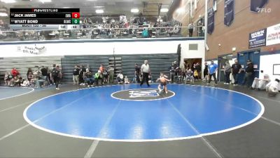 56 lbs Cons. Round 3 - Wyatt Bond, Bear Lake Wrestling Club vs Jack James, Sublime Wrestling Academy