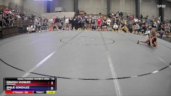 110 lbs Quarterfinal - Dinayah Vazquez, Emmanuel vs Emilie Gonzalez, Iowa