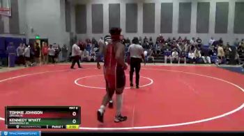 182 lbs Champ. Round 2 - Kennedy Wyatt, Gardendale Hs vs Tommie Johnson, Opelika Hs