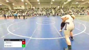 220 lbs Consi Of 32 #1 - Jhonnyel Ramirez, CT vs Michael Conway, NY