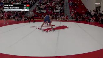 175 lbs Round 2 (3 Team) - Nathan Carbonneau, Bob Jones vs Drew Adams, Thompson HS