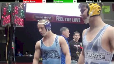 Kyle Bova (PA) vs. Dayton Racer (MN)