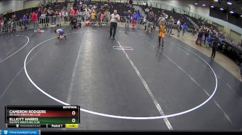 70 lbs Semifinal - Cameron Rodgers, MN Elite Wrestling Club vs Elliott Harris, Elevate Wrestling Club