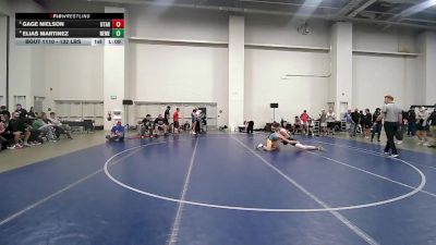 132 lbs Quarters - Gage Nielson, Utah vs Elias Martinez, New Mexico