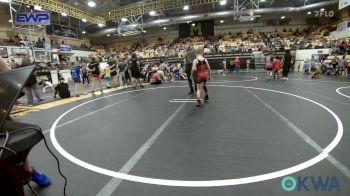 58 lbs Consi Of 8 #2 - Eli Potts, Plainview Youth Wrestling Club vs Gray Fife, Tecumseh Youth Wrestling