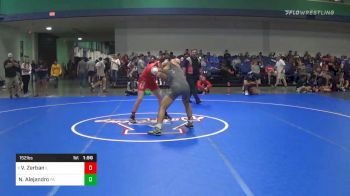 Match - Vinny Zerban, Il vs Nick Alejandro, Pa