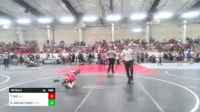 61 lbs Rr Rnd 3 - Tayzen Hill, Southwest Hammers vs Anthony Salinas Lenox, Pomona Elite