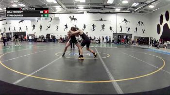 157 lbs Semifinal - Will Kennedy, Unattached vs Ryan Garvick, Indiana Unattached