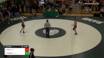 126 lbs 3rd Place - Aiden Winn, Brockton vs Connor Keegan, Sandwich