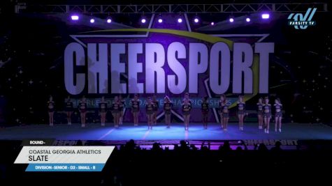 Coastal Georgia Athletics - Slate [2023 L4 Senior - D2 - Small - B] 2023 CHEERSPORT National All Star Cheerleading Championship