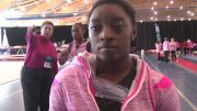 Simone Biles Excited for Season Debut