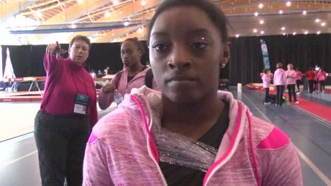 Simone Biles Excited for Season Debut