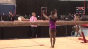Nia Dennis Hits Beam Set, Pac Rims Training Day 1