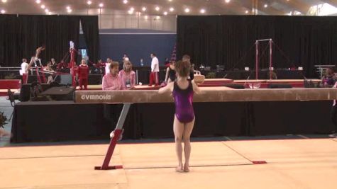 Norah Flatley's Awesome Beam Routine, Pac Rims Training Day 1