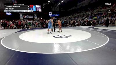 190 lbs Champ. Rd Of 128 - Connor McAleer, AZ vs Liam Dillon, OH