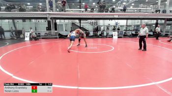 145A lbs 3rd Place - Anthony Evanitsky, Mat Assassins vs Nolan Liess, X-caliber / Wyoming Seminary