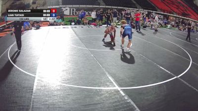138 lbs Jerome Salazar, New Mexico HS Boys vs Lian Tuitasi, Hawaii 4 HS Boys