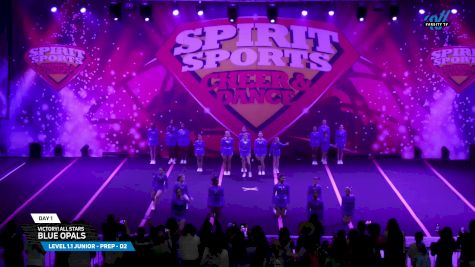 Victory! All Stars - Blue Opals [2025 L1.1 Junior - PREP - D2 Day 1] 2025 Spirit Sports Myrtle Beach Nationals