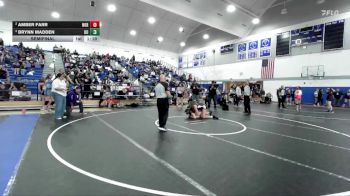 145 lbs Semifinal - Brynn Madden, Del Oro vs Amber Farr, Norwalk