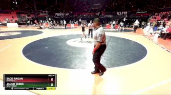 2A 106 lbs Champ. Round 1 - Jack Ragan, Dixon (H.S.) vs Jacob Sebek, Oak Forest