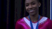 Nia Dennis after Event Finals