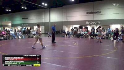 170 lbs Round 4 (16 Team) - Jessie Hutchinson, Iowa SO FLUFFY vs Brooklyn Graham, Iowa Minion Nation