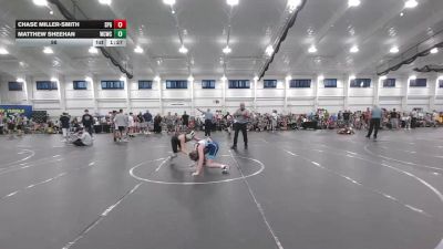98 lbs Finals (2 Team) - Matthew Sheehan, Wrecking Crew WC vs Chase Miller-Smith, St. Paris Graham
