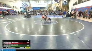 98 lbs Cons. Semi - Brandon Williams, Bonners Ferry vs Francisco Burrola, American Falls