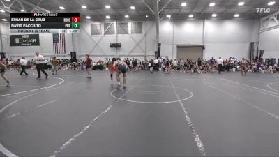 150 lbs Round 2 (6 Team) - Ethan De La Cruz, DURO vs David Facciuto, Prime Wrestling Black