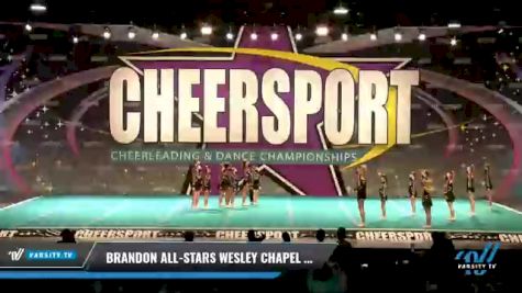 Brandon All-Stars Wesley Chapel - Mint [2021 L1 Youth - Small Day 2] 2021 CHEERSPORT National Cheerleading Championship