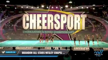 Brandon All-Stars Wesley Chapel - Mint [2021 L1 Youth - Small Day 2] 2021 CHEERSPORT National Cheerleading Championship
