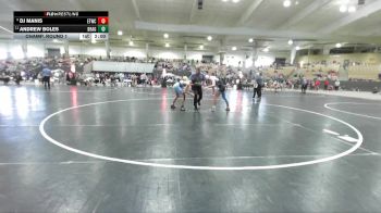 130 lbs Champ. Round 1 - Andrew Boles, GroundZero vs Dj Manis, Eagle Talon Wrestling Club