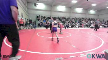64 lbs Rr Rnd 2 - Patrick Real, Sallisaw Takedown Club vs Keaton Gregory, Vian Wrestling Club
