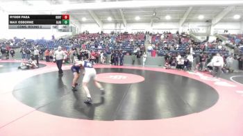 126 lbs Cons. Round 2 - Max Osborne, American Leadership Academy - Gilbert North vs Ryder Paea, Hunter