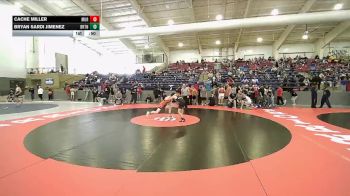 120 lbs Cons. Round 2 - Cache Miller, Murray vs Bryan Sardi Jimenez, Brighton