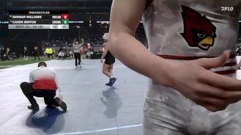 D3-190 lbs Cons. Round 3 - Gunnar Williams, Portland vs Caden Minton, Corunna