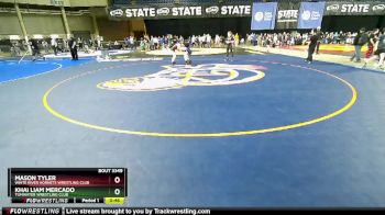 80 lbs Cons. Round 3 - Khai Liam Mercado, Tumwater Wrestling Club vs Mason Tyler, White River Hornets Wrestling Club