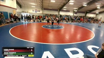 165A Champ. Round 1 - Eddie Rodrick, Natrona County vs Aden Evans, Glenrock