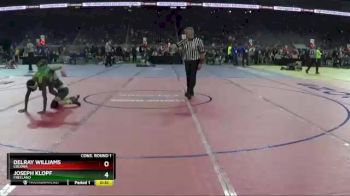 D3-103 lbs Cons. Round 1 - Delray Williams, Coloma vs Joseph Klopf, Freeland