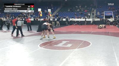 190 lbs Round Of 64 - Quintin Tetreault, Alvirne vs Massimo Cella, Winchester