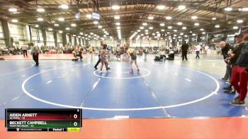 110 lbs Rd# 9- 2:15pm Saturday Final Pool - Beckett Campbell, Team Michigan vs Aiden Arnett, Olympia