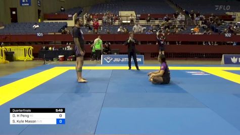 Daniel H Peng vs Steven Kyle Mason 2024 Pan IBJJF Jiu-Jitsu No-Gi Championship