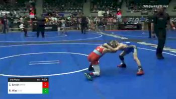 58 lbs 3rd Place - Camron Smith, American Dream WC vs Rylen Wax, Ohio Crazy Goats