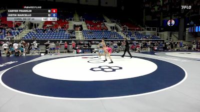 150 lbs Cons. Rd Of 64 - Carter Franklin, MI vs Justin Marcello, NJ