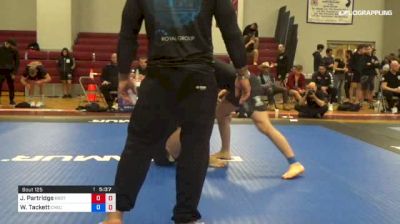 James Partridge vs William Tackett 1st ADCC North American Trials