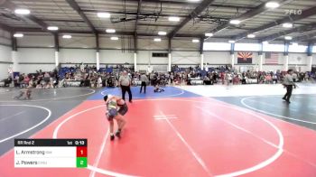 80 lbs Rr Rnd 2 - Levi Armstrong, Rim County Grapplers vs Jayce Powers, Cvbjj