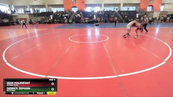 184 lbs Champ. Round 1 - Derrick DeMann, Keystone vs Sean Malenfant, Alfred State