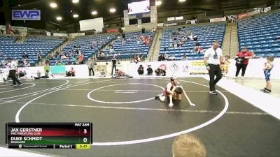 58 lbs Cons. Round 3 - Jax Gerstner, Mac Wrestling Club vs Duke Schmidt, Brawlers