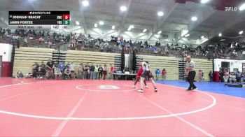 190 lbs Cons. Round 2 - Joshuah Seacat, Braves Wrestling Club vs Jamin Portee, Fort Wayne Snider