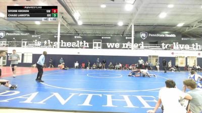 162 lbs Quarterfinal - Storm Kroken, VHW Red - HSC vs Chase Lamotta, Kraken Black - HSC